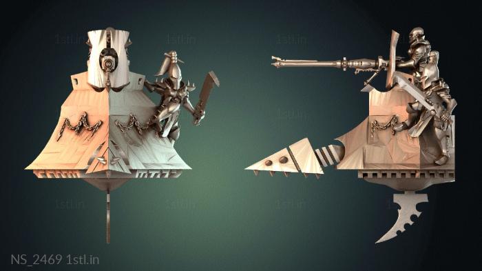 Different (NS_2469) 3D model for CNC machine