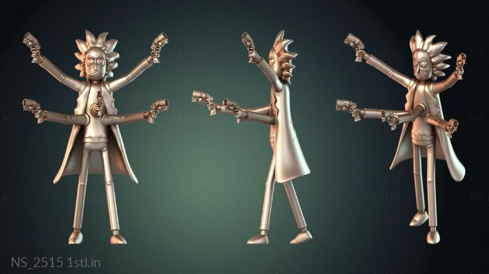 अलग (NS_2515) सीएनसी मशीन के लिए 3D मॉडल