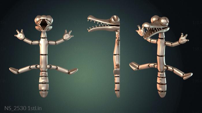 अलग (NS_2530) सीएनसी मशीन के लिए 3D मॉडल