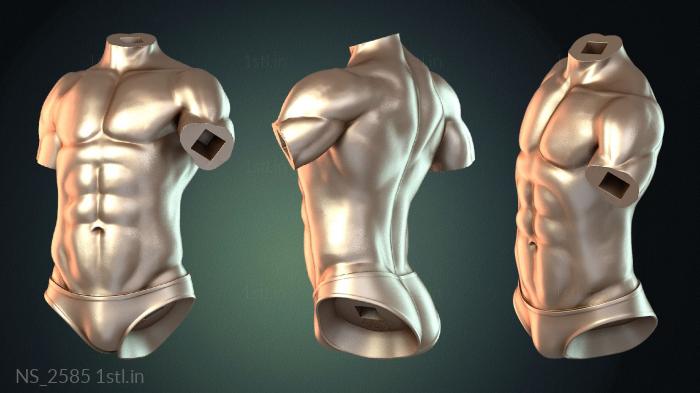 अलग (NS_2585) सीएनसी मशीन के लिए 3D मॉडल