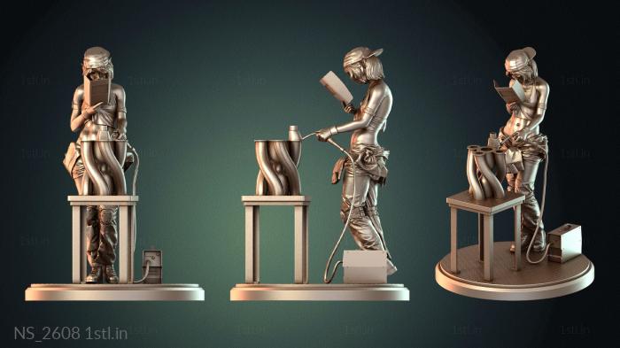 अलग (NS_2608) सीएनसी मशीन के लिए 3D मॉडल