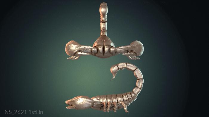 Different (NS_2621) 3D model for CNC machine