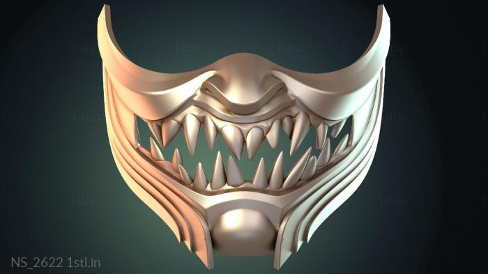 Different (NS_2622) 3D model for CNC machine