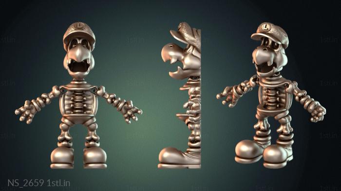 Different (NS_2659) 3D model for CNC machine