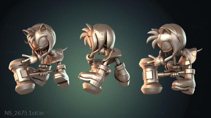 Different (NS_2675) 3D model for CNC machine