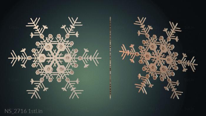 अलग (NS_2716) सीएनसी मशीन के लिए 3D मॉडल