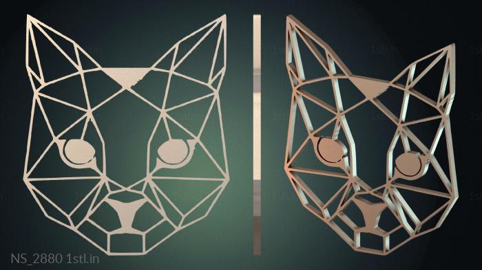 अलग (NS_2880) सीएनसी मशीन के लिए 3D मॉडल