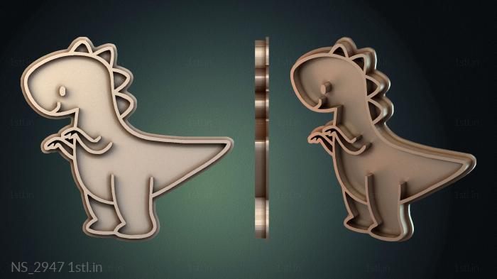 Different (NS_2947) 3D model for CNC machine