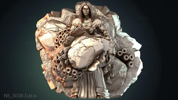 Different (NS_3038) 3D model for CNC machine