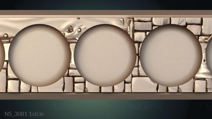 अलग (NS_3081) सीएनसी मशीन के लिए 3D मॉडल