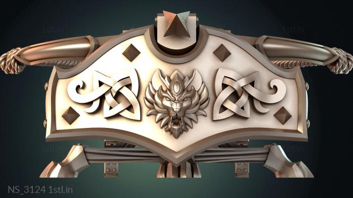 Different (NS_3124) 3D model for CNC machine