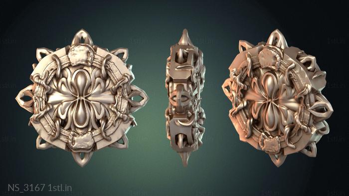 Different (NS_3167) 3D model for CNC machine