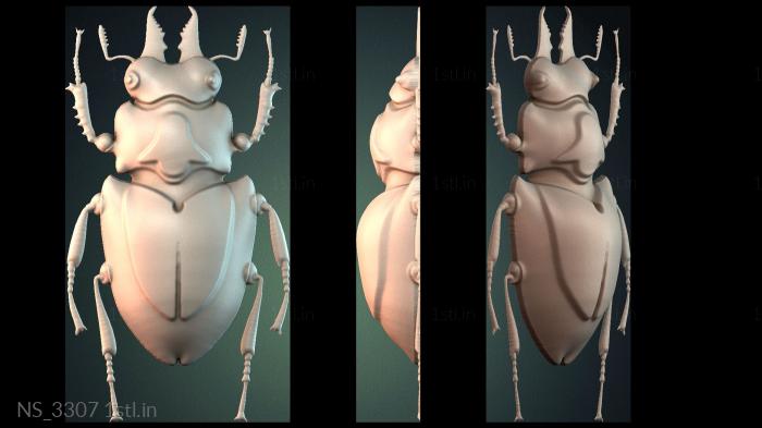 अलग (NS_3307) सीएनसी मशीन के लिए 3D मॉडल