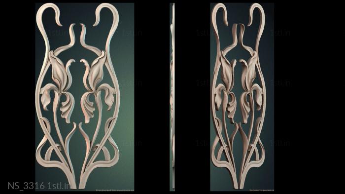 Different (NS_3316) 3D model for CNC machine