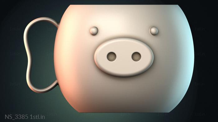 Different (NS_3385) 3D model for CNC machine