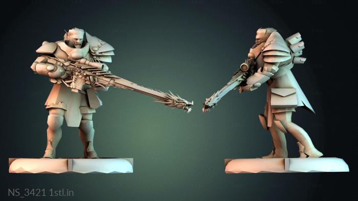 अलग (NS_3421) सीएनसी मशीन के लिए 3D मॉडल