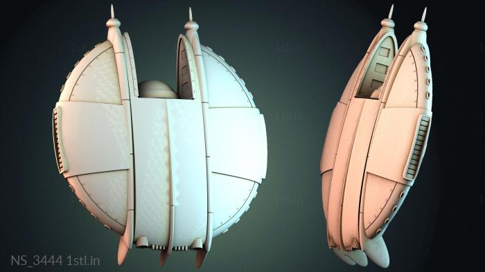 Different (NS_3444) 3D model for CNC machine