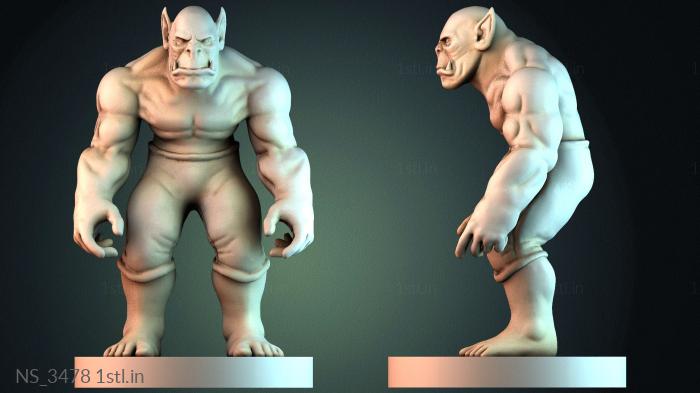 अलग (NS_3478) सीएनसी मशीन के लिए 3D मॉडल