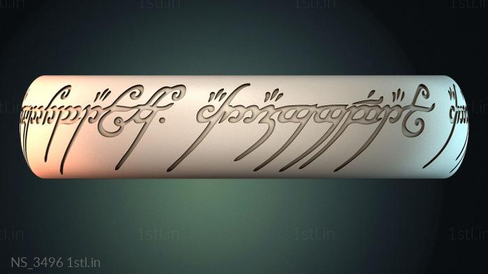 अलग (NS_3496) सीएनसी मशीन के लिए 3D मॉडल