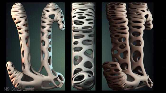 Different (NS_3622) 3D model for CNC machine