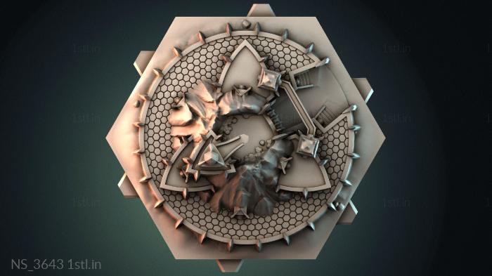 Different (NS_3643) 3D model for CNC machine