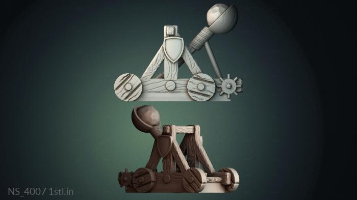 Different (NS_4007) 3D model for CNC machine