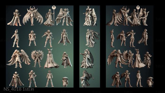 Different (NS_4018) 3D model for CNC machine