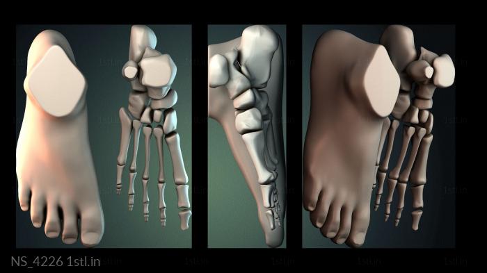 Different (NS_4226) 3D model for CNC machine