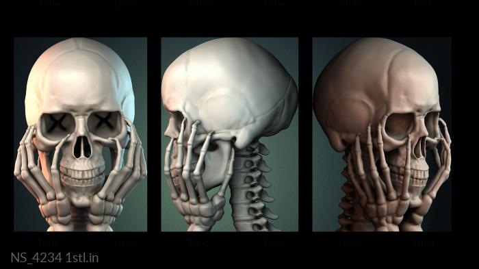 Different (NS_4234) 3D model for CNC machine