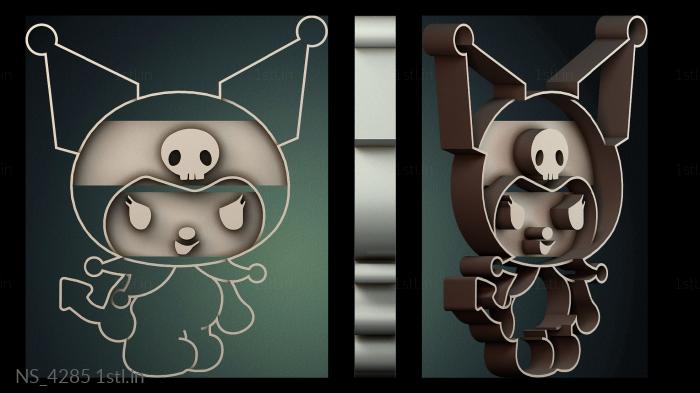 Different (NS_4285) 3D model for CNC machine