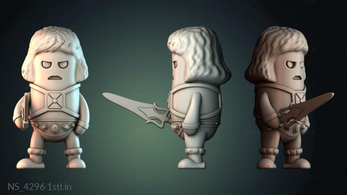 Different (NS_4296) 3D model for CNC machine