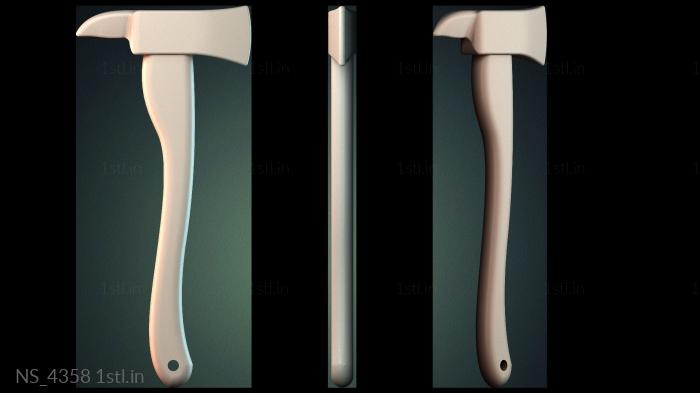 Different (NS_4358) 3D model for CNC machine