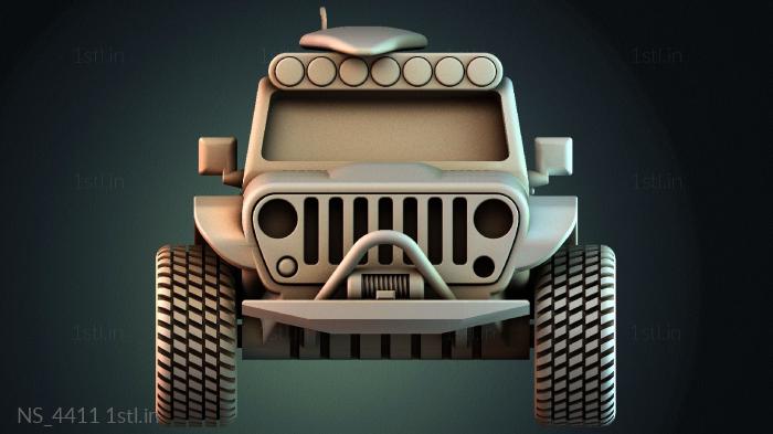 Different (NS_4411) 3D model for CNC machine