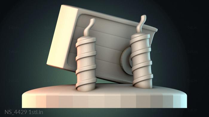 Different (NS_4429) 3D model for CNC machine