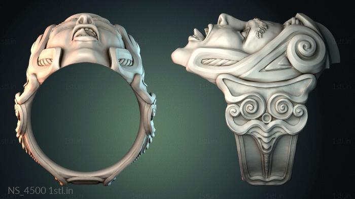 Different (NS_4500) 3D model for CNC machine