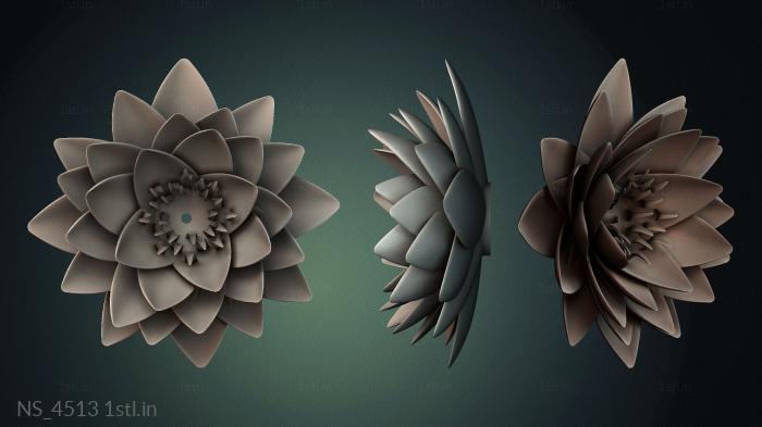 Different (NS_4513) 3D model for CNC machine