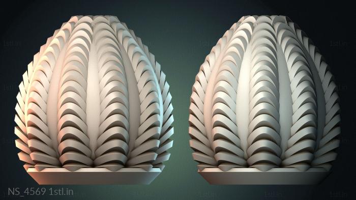 अलग (NS_4569) सीएनसी मशीन के लिए 3D मॉडल