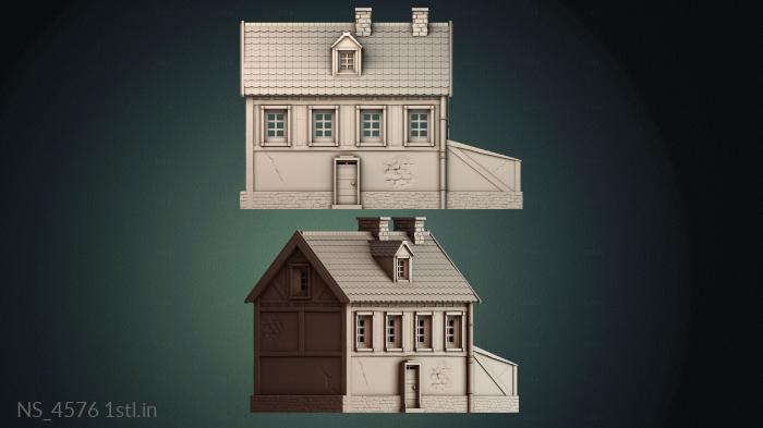 अलग (NS_4576) सीएनसी मशीन के लिए 3D मॉडल