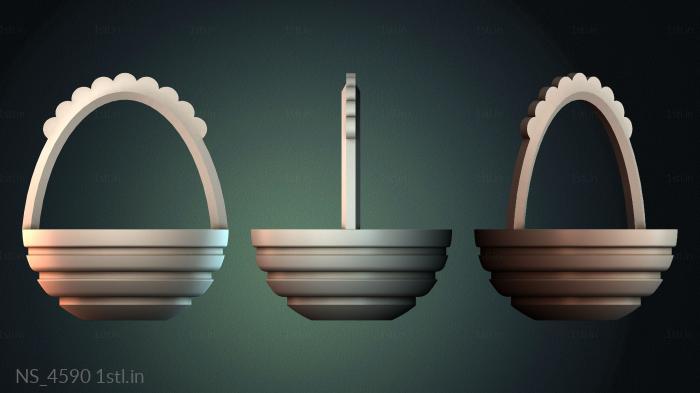 Different (NS_4590) 3D model for CNC machine