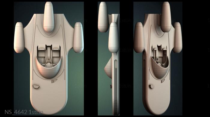 अलग (NS_4642) सीएनसी मशीन के लिए 3D मॉडल