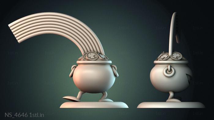 अलग (NS_4646) सीएनसी मशीन के लिए 3D मॉडल