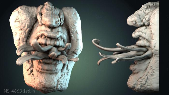 Different (NS_4663) 3D model for CNC machine