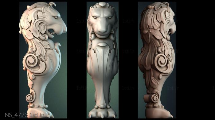 अलग (NS_4723) सीएनसी मशीन के लिए 3D मॉडल