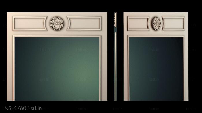 अलग (NS_4760) सीएनसी मशीन के लिए 3D मॉडल