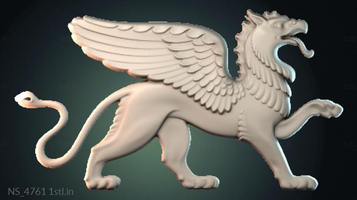 अलग (NS_4761) सीएनसी मशीन के लिए 3D मॉडल