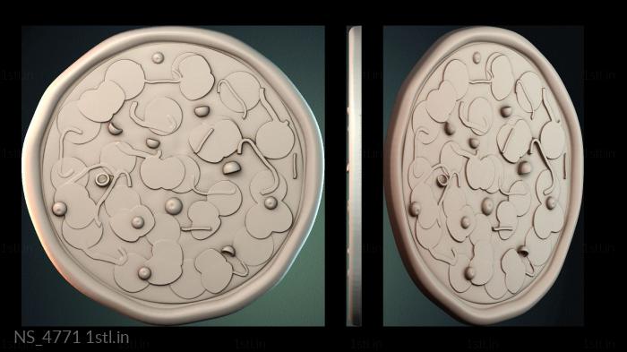 अलग (NS_4771) सीएनसी मशीन के लिए 3D मॉडल