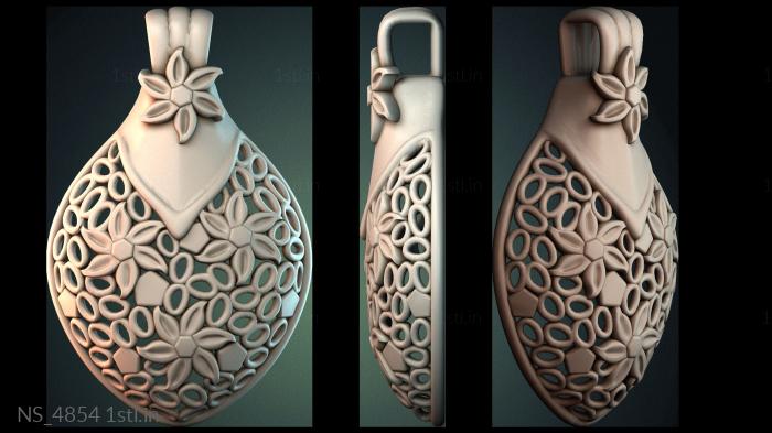 अलग (NS_4854) सीएनसी मशीन के लिए 3D मॉडल