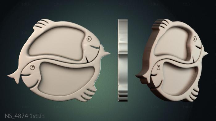 अलग (NS_4874) सीएनसी मशीन के लिए 3D मॉडल