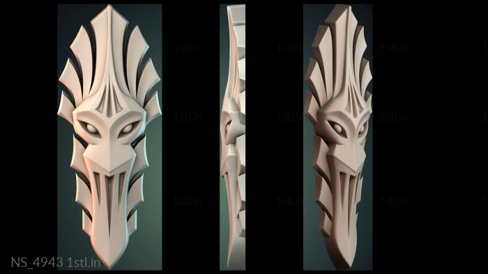 Different (NS_4943) 3D model for CNC machine