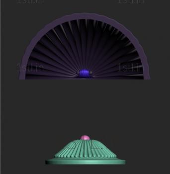 Alcove (NSH_0008) 3D model for CNC machine